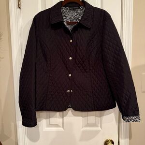 Briggs New York Quilted Black Puffer Jacket